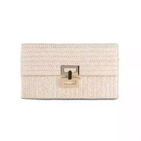 Women's handbags, casual straw woven bags