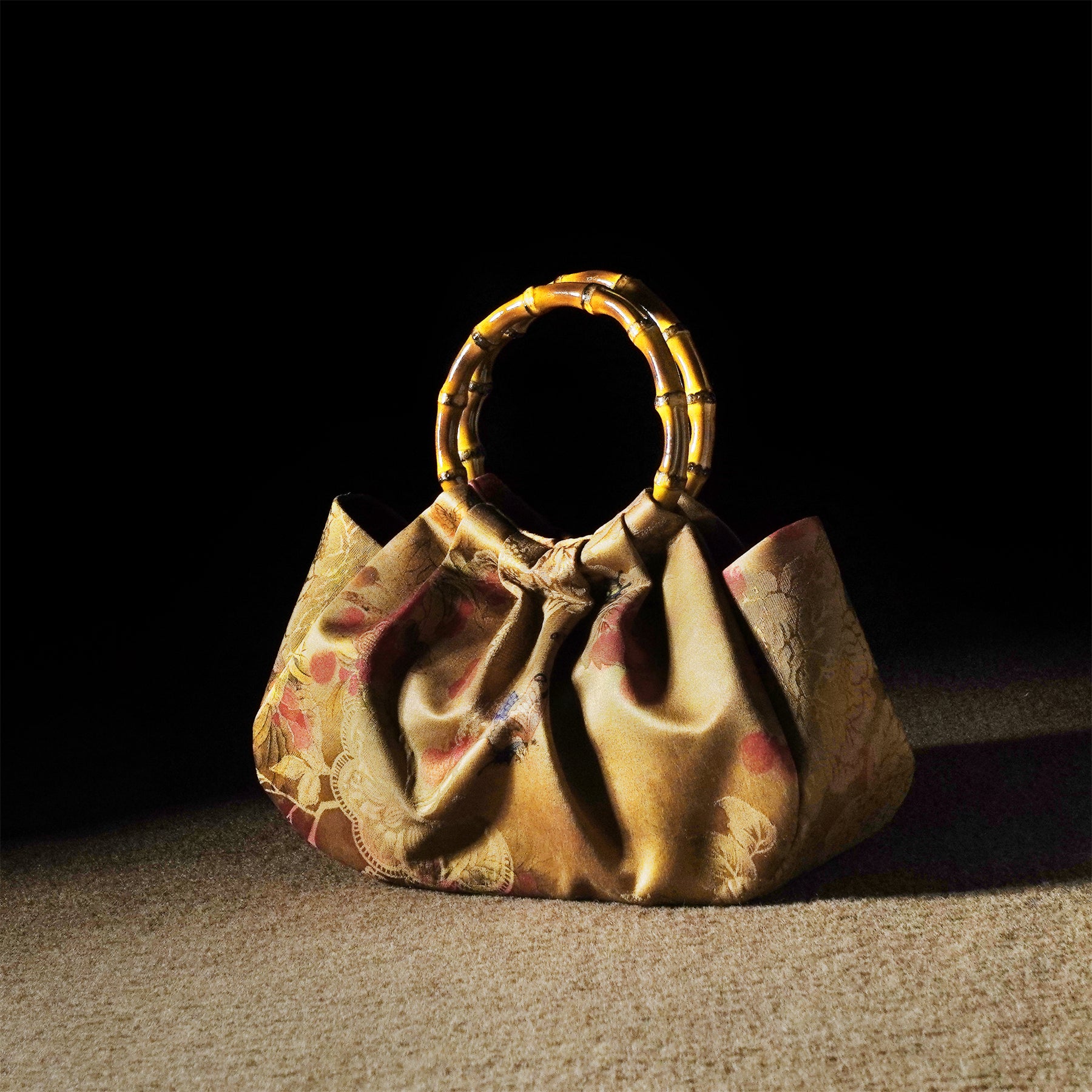 Xiangyunsha handbag, bamboo lightweight handbag