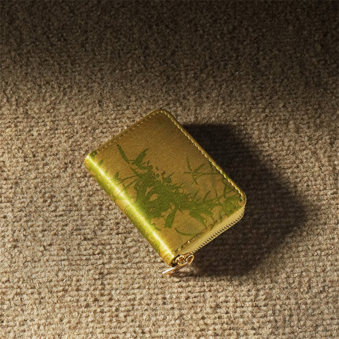 Coin purse, card holder, Xiangyunsha Songjin small portable storage bag