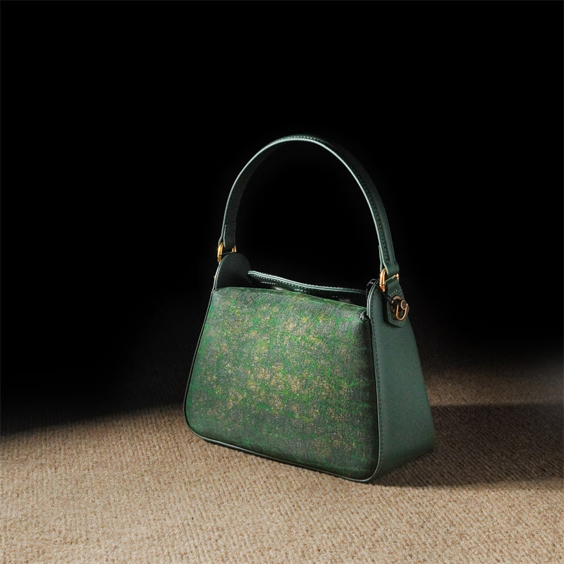 Xiangyunsha tortoise crack high-end handbag