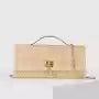 women's straw chain crossbody bag